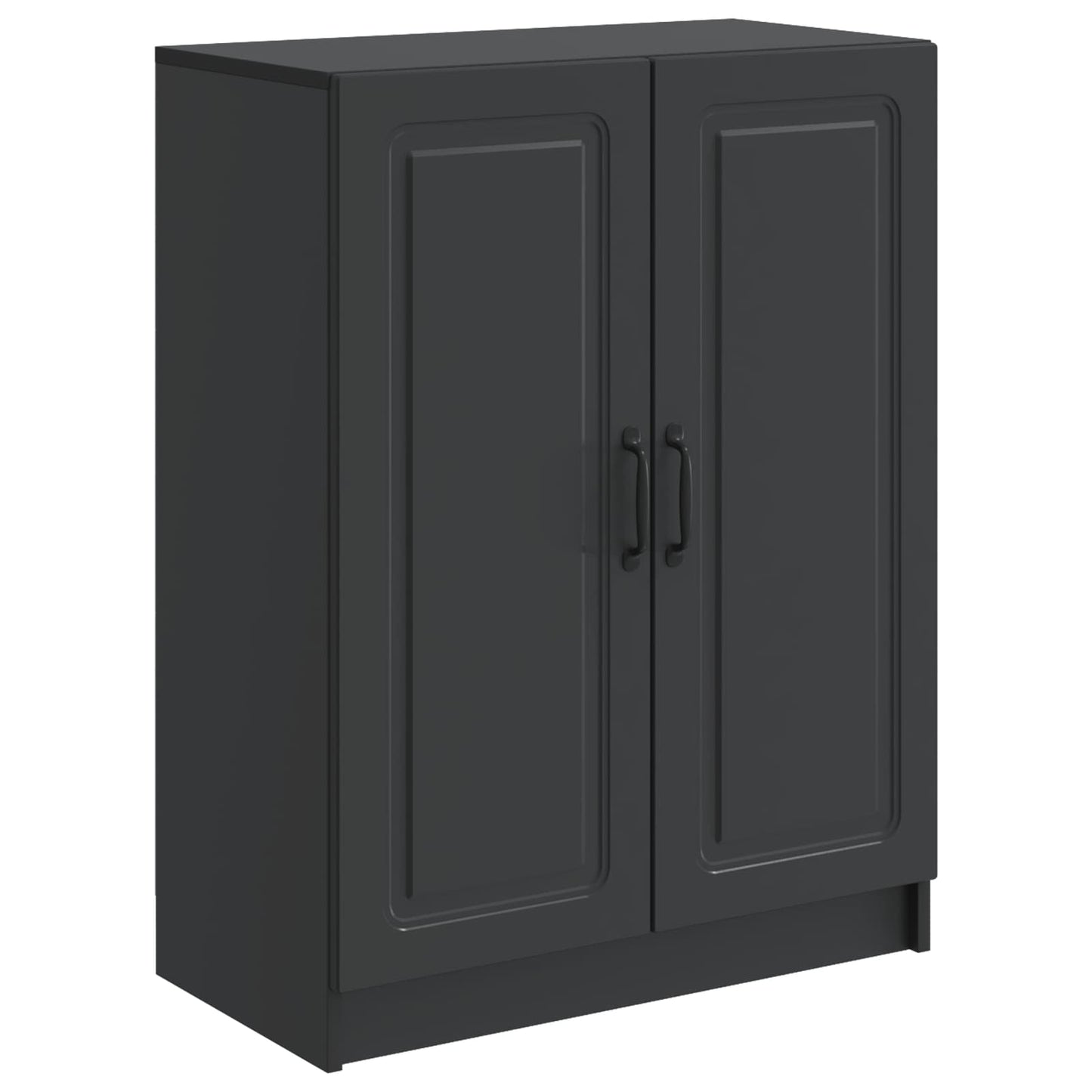 vidaXL Sideboard Black 66 x 34.5 x 87 cm Engineered Wood
