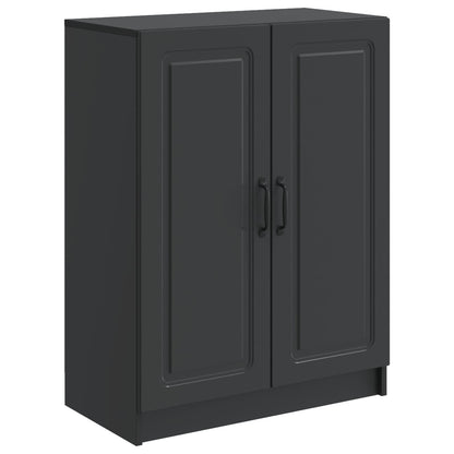 vidaXL Sideboard Black 66 x 34.5 x 87 cm Engineered Wood