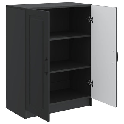 vidaXL Sideboard Black 66 x 34.5 x 87 cm Engineered Wood