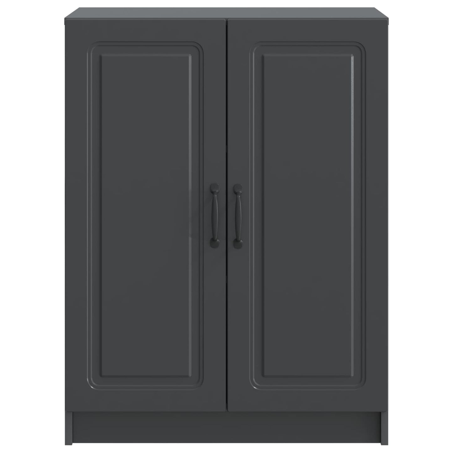 vidaXL Sideboard Black 66 x 34.5 x 87 cm Engineered Wood