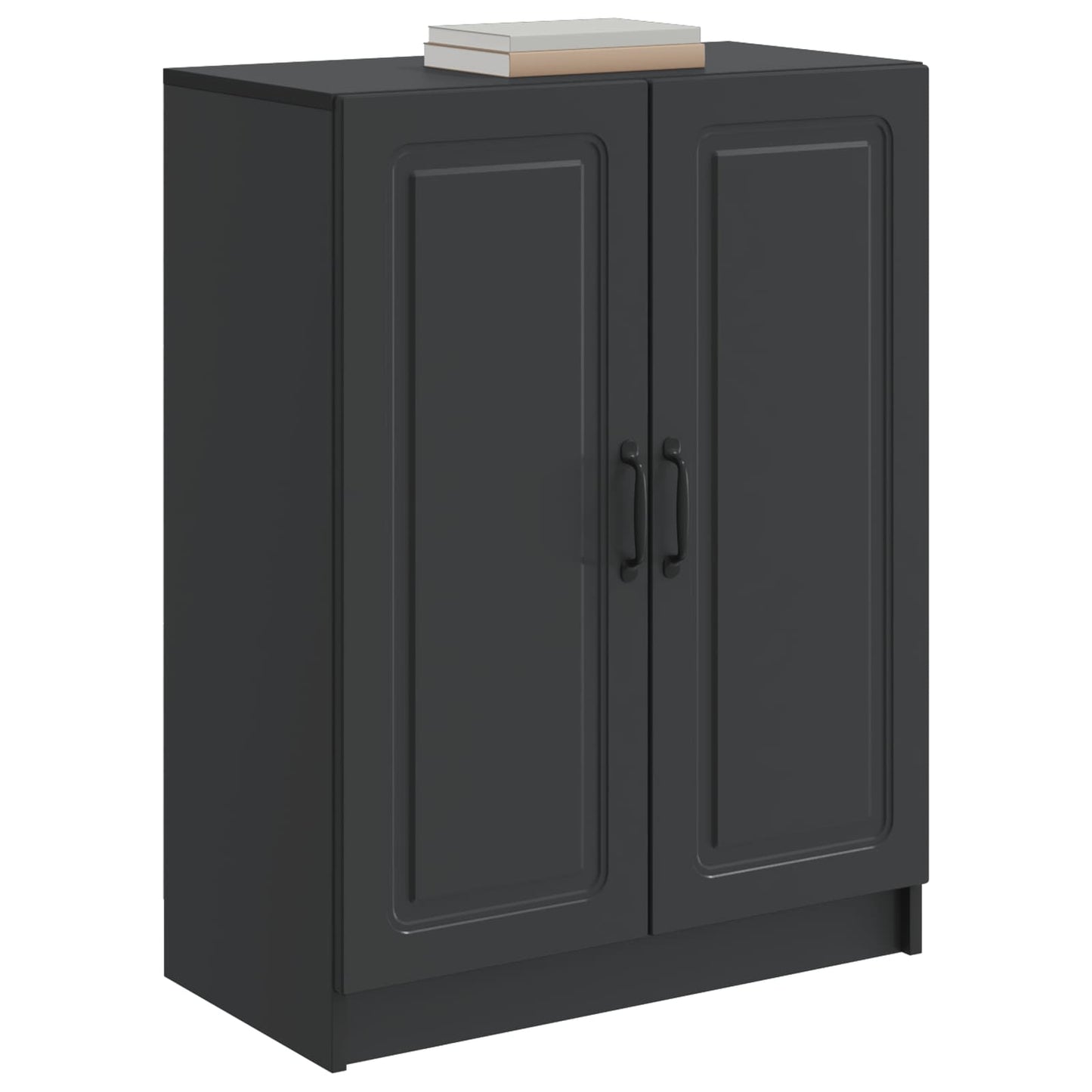 vidaXL Sideboard Black 66 x 34.5 x 87 cm Engineered Wood