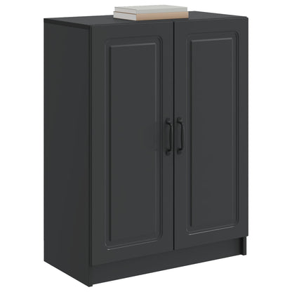 vidaXL Sideboard Black 66 x 34.5 x 87 cm Engineered Wood
