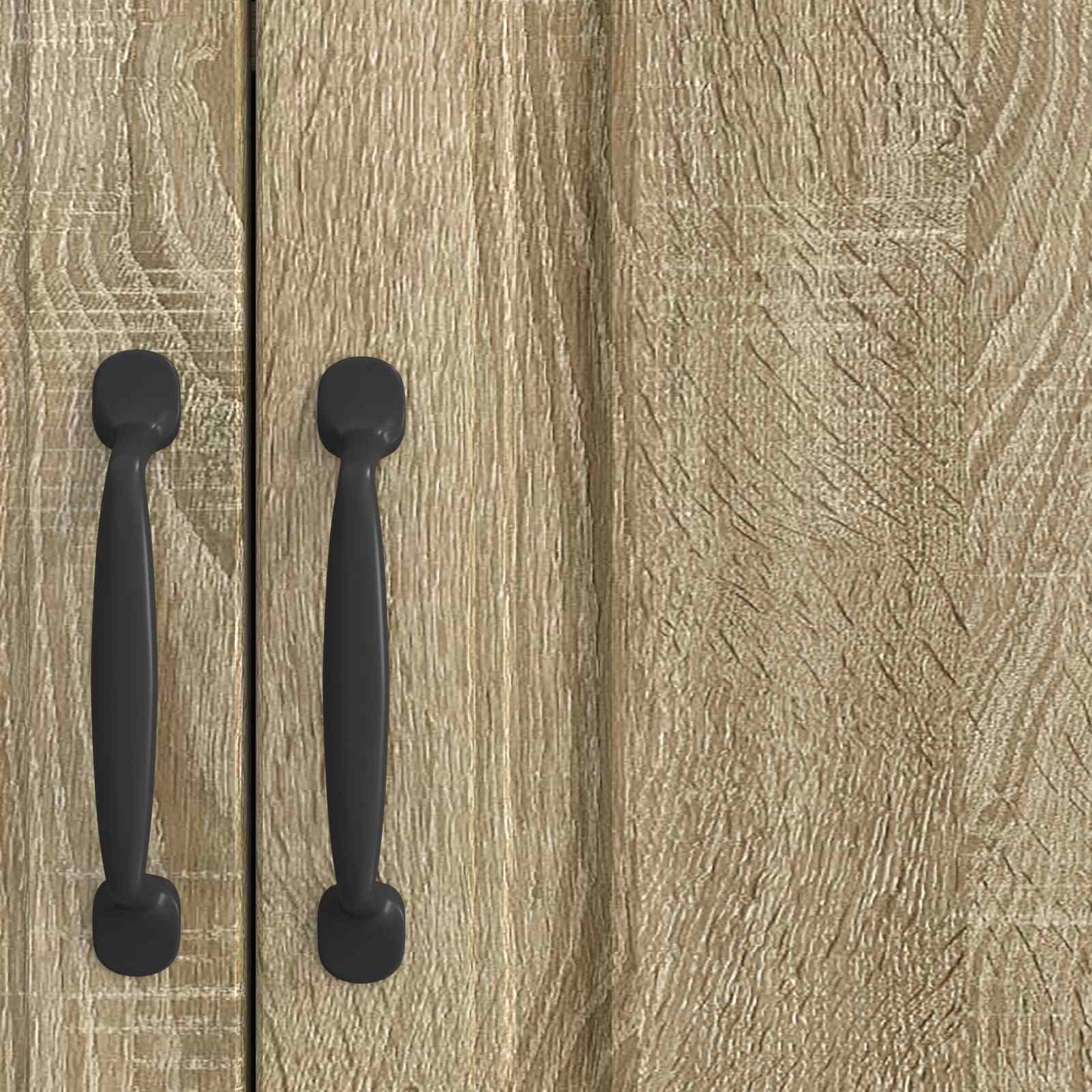 vidaXL Sideboard Sonoma Oak 66 x 34.5 x 87 cm Engineered Wood
