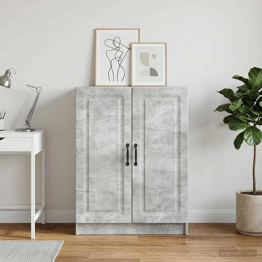 vidaXL Sideboard Concrete Grey 66 x 34.5 x 87 cm Engineered Wood