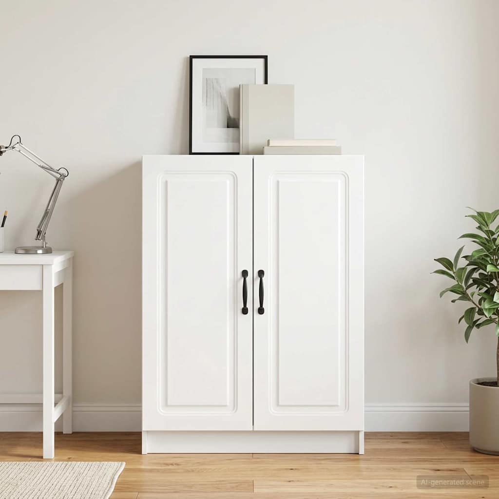vidaXL Sideboard High Gloss White 66 x 34.5 x 87 cm Engineered Wood