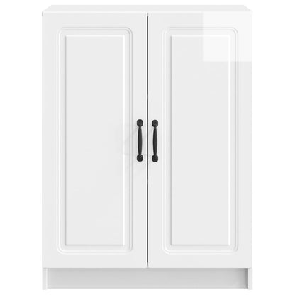 vidaXL Sideboard High Gloss White 66 x 34.5 x 87 cm Engineered Wood