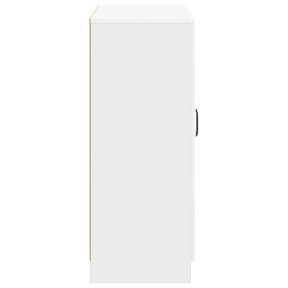 vidaXL Sideboard High Gloss White 66 x 34.5 x 87 cm Engineered Wood