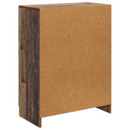 vidaXL Sideboard Old Wood 66 x 34.5 x 87 cm Engineered Wood