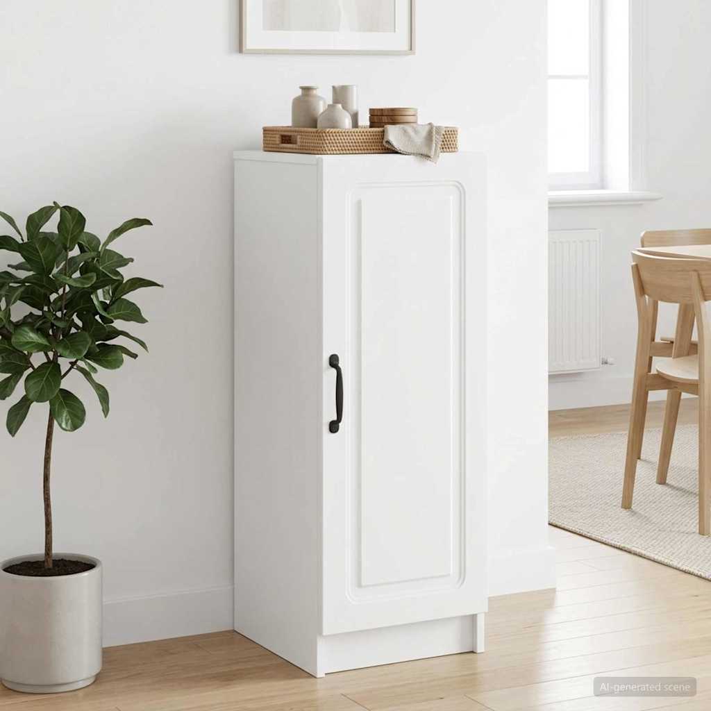 vidaXL Sideboard White 33 x 34.5 x 87 cm Engineered Wood