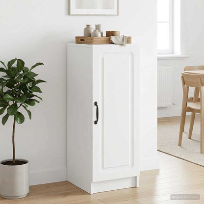 vidaXL Sideboard White 33 x 34.5 x 87 cm Engineered Wood