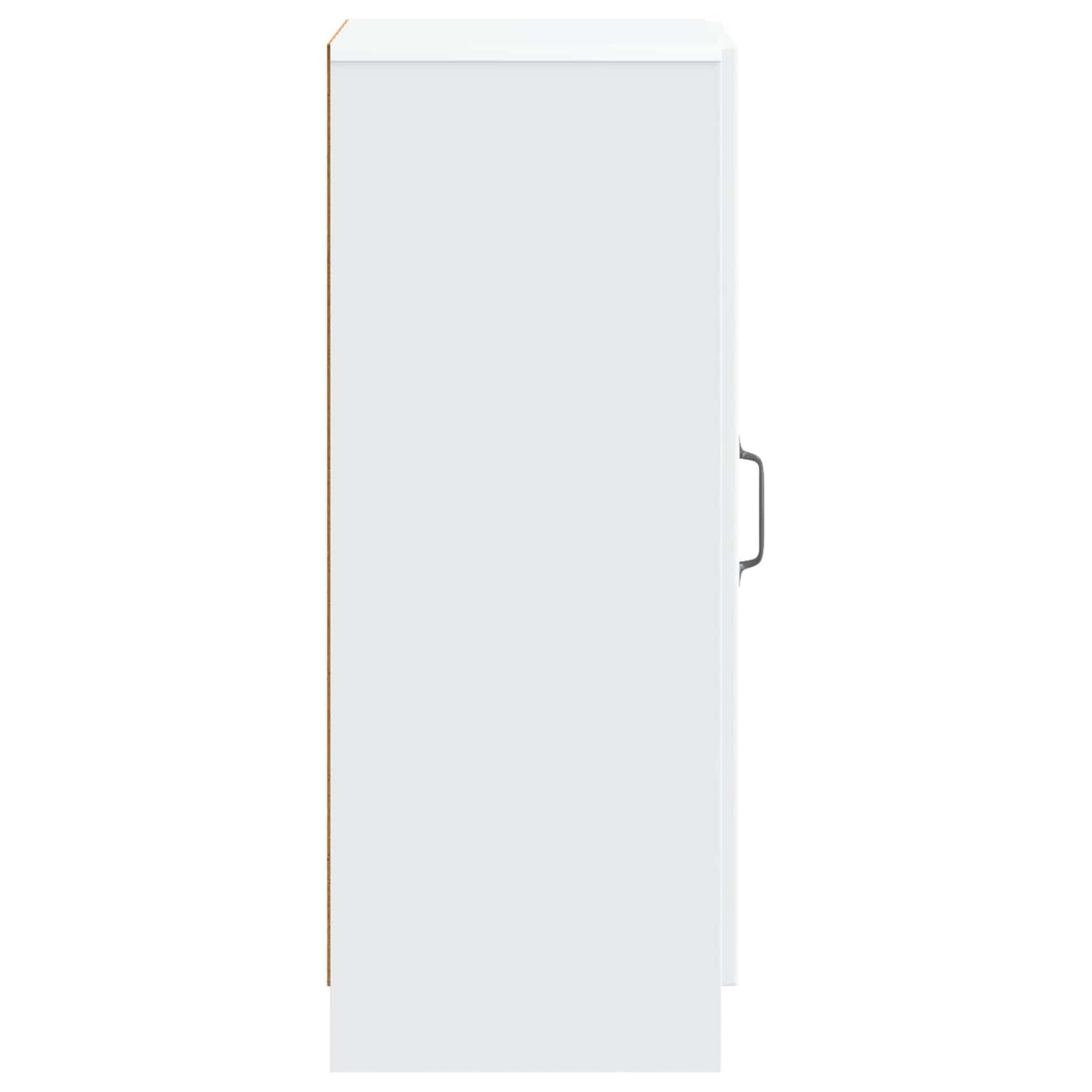 vidaXL Sideboard White 33 x 34.5 x 87 cm Engineered Wood