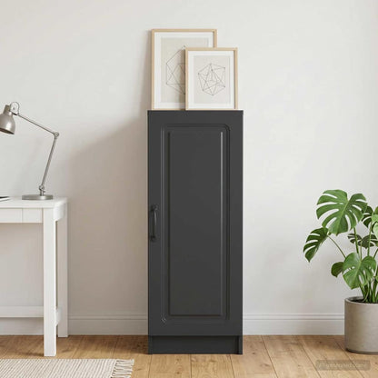 vidaXL Sideboard Black 33 x 34.5 x 87 cm Engineered Wood