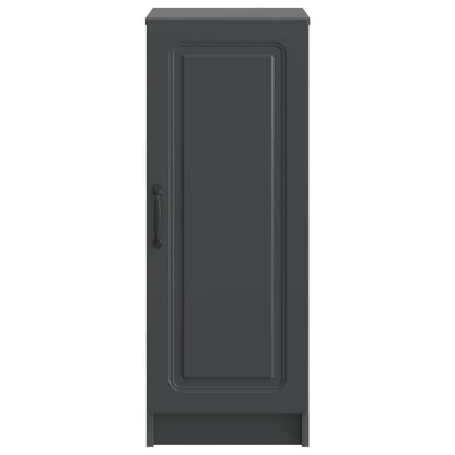 vidaXL Sideboard Black 33 x 34.5 x 87 cm Engineered Wood