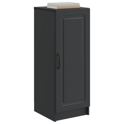 vidaXL Sideboard Black 33 x 34.5 x 87 cm Engineered Wood