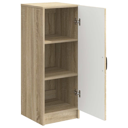 vidaXL Sideboard Sonoma Oak 33 x 34.5 x 87 cm Engineered Wood