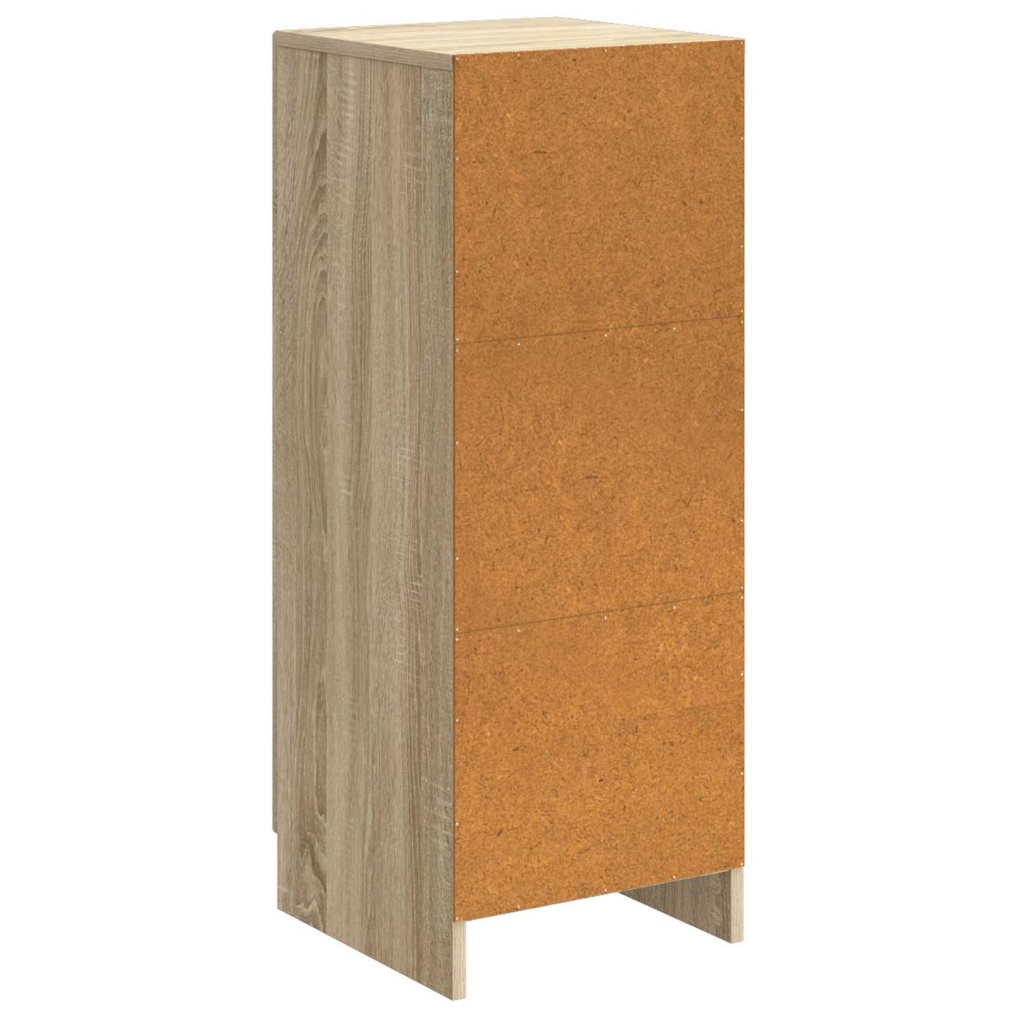 vidaXL Sideboard Sonoma Oak 33 x 34.5 x 87 cm Engineered Wood