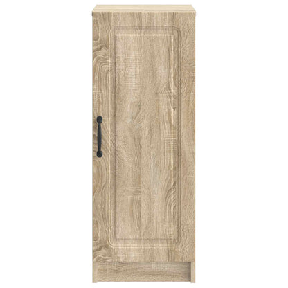 vidaXL Sideboard Sonoma Oak 33 x 34.5 x 87 cm Engineered Wood