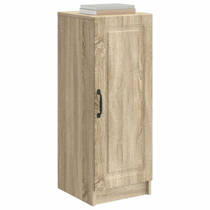 vidaXL Sideboard Sonoma Oak 33 x 34.5 x 87 cm Engineered Wood