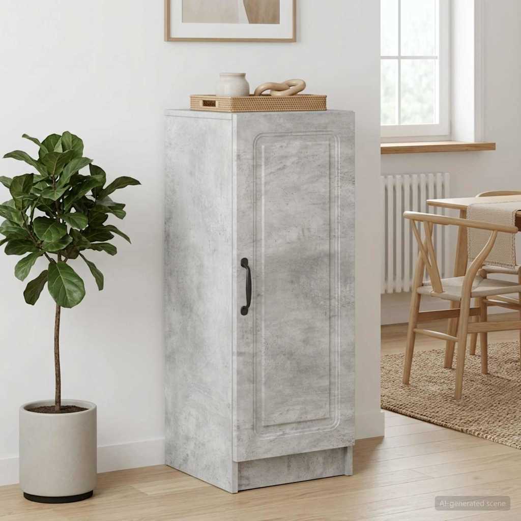 vidaXL Sideboard Concrete Grey 33 x 34.5 x 87 cm Engineered Wood