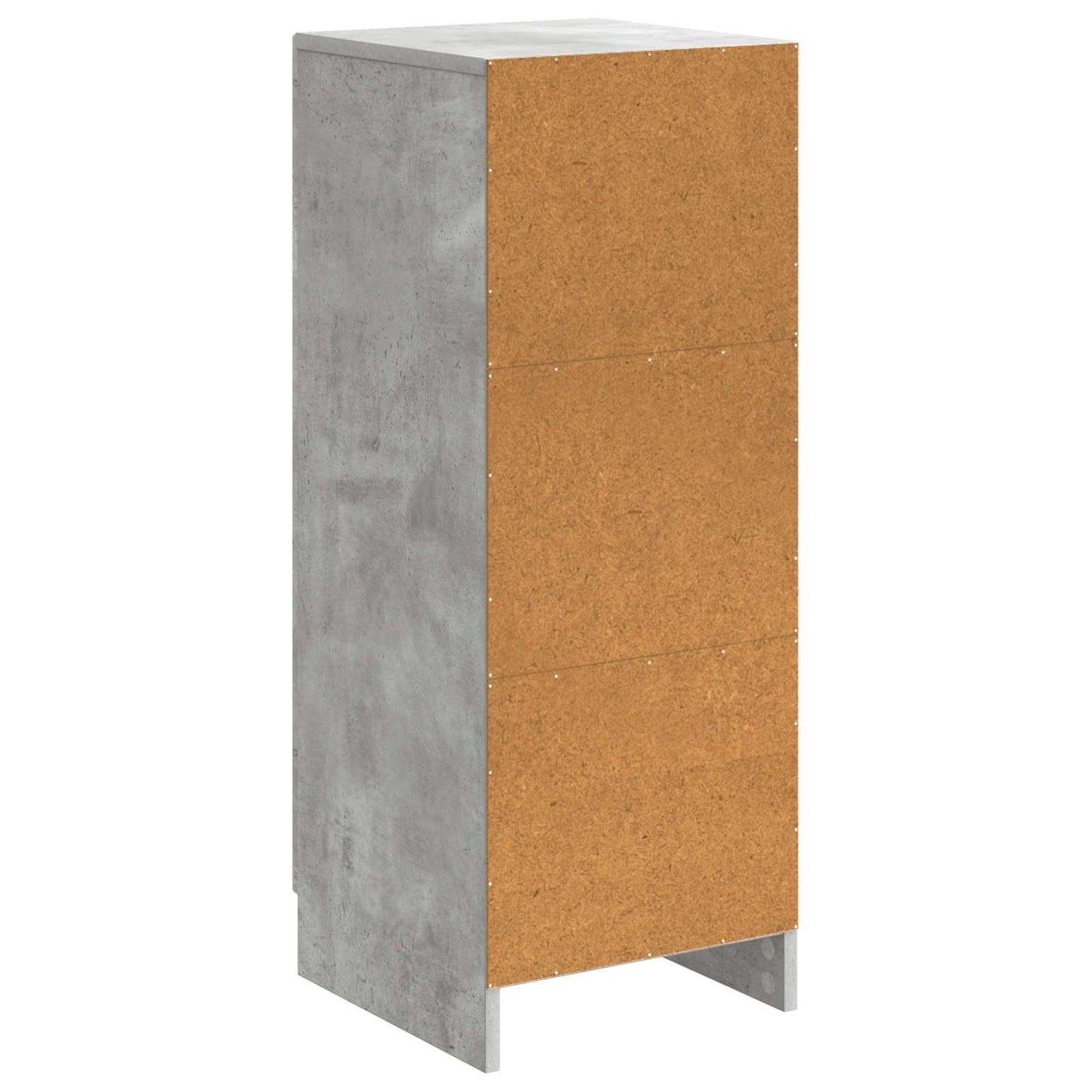 vidaXL Sideboard Concrete Grey 33 x 34.5 x 87 cm Engineered Wood