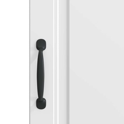 vidaXL Sideboard High Gloss White 33 x 34.5 x 87 cm Engineered Wood