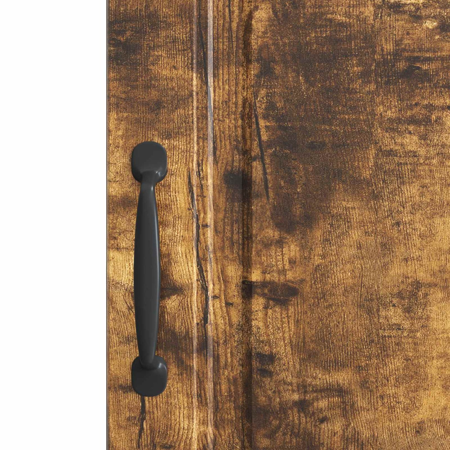 vidaXL Sideboard Smoked Oak 33 x 34.5 x 87 cm Engineered Wood