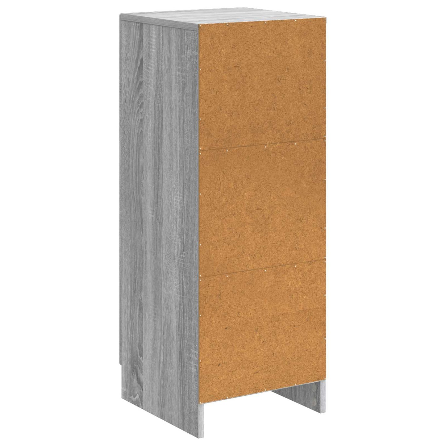 vidaXL Sideboard Grey Sonoma 33 x 34.5 x 87 cm Engineered Wood