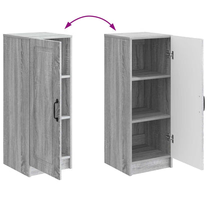 vidaXL Sideboard Grey Sonoma 33 x 34.5 x 87 cm Engineered Wood