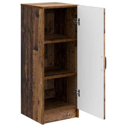vidaXL Sideboard Old Wood 33 x 34.5 x 87 cm Engineered Wood