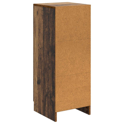 vidaXL Sideboard Old Wood 33 x 34.5 x 87 cm Engineered Wood