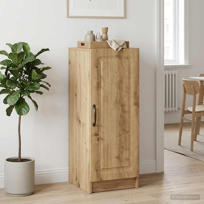 vidaXL Sideboard Artisan Oak 33 x 34.5 x 87 cm Engineered Wood
