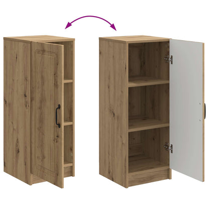 vidaXL Sideboard Artisan Oak 33 x 34.5 x 87 cm Engineered Wood