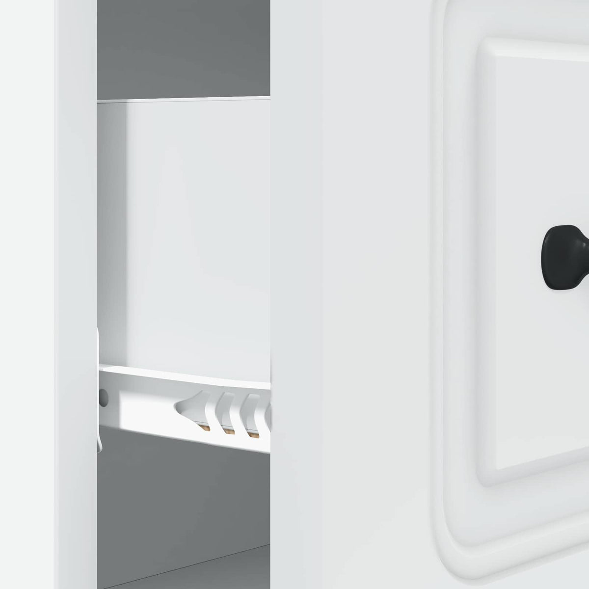 vidaXL Drawer Cabinet 66 x 34.5 x 87 cm Engineered Wood White