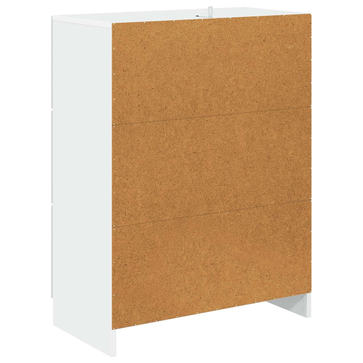 vidaXL Drawer Cabinet 66 x 34.5 x 87 cm Engineered Wood White