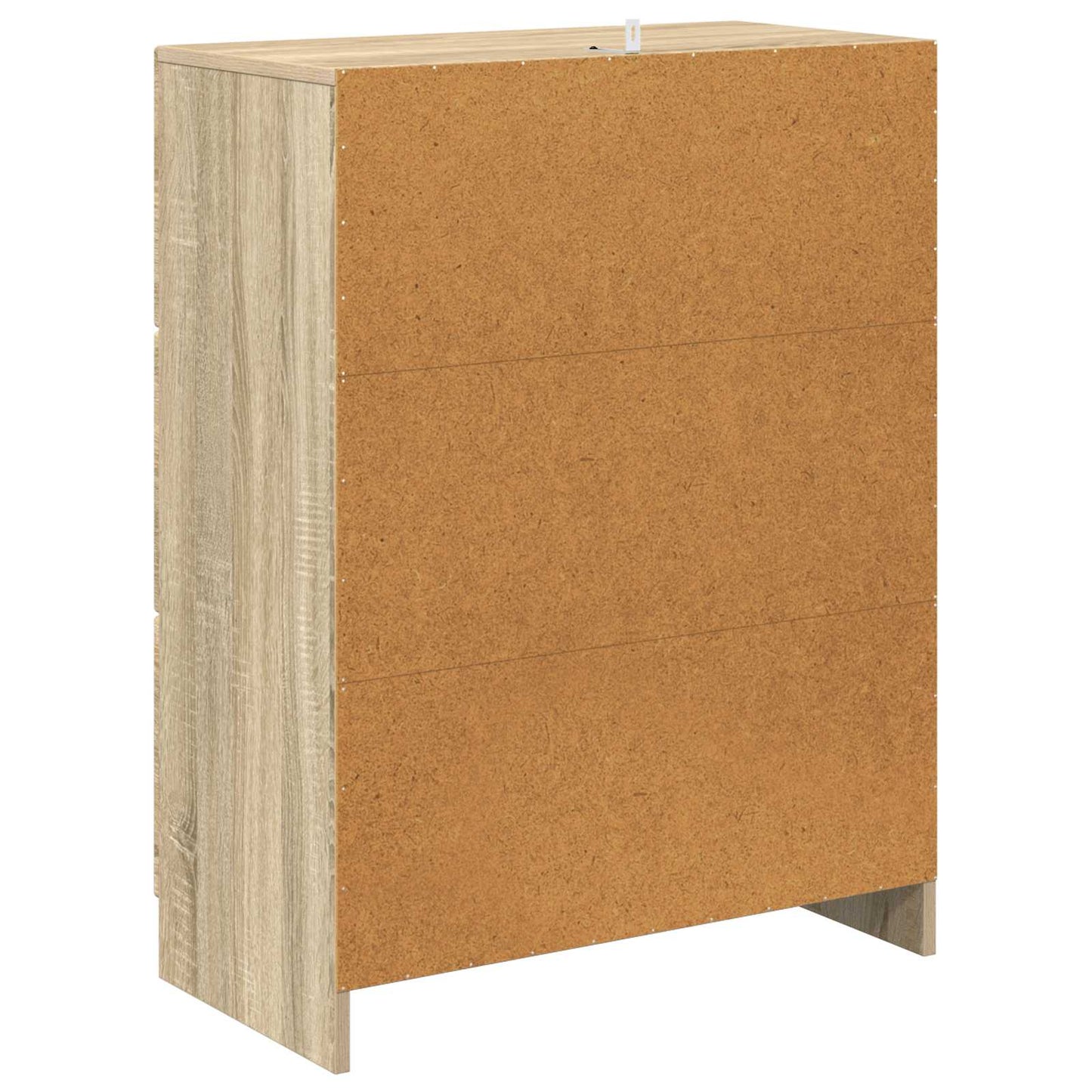 vidaXL Drawer Cabinet Sonoma Oak 66 x 34.5 x 87 cm Engineered Wood