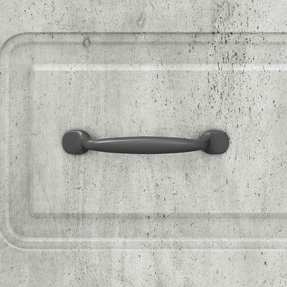 vidaXL Drawer Cabinet Concrete Grey 66 x 34.5 x 87 cm Engineered Wood