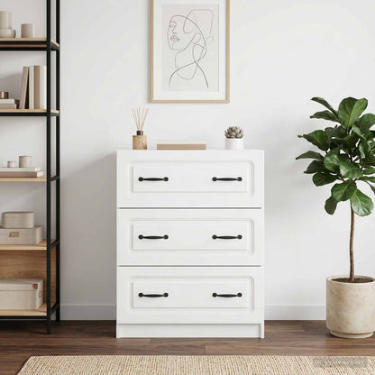 vidaXL Drawer Cabinet 66 x 34.5 x 87 cm Engineered Wood