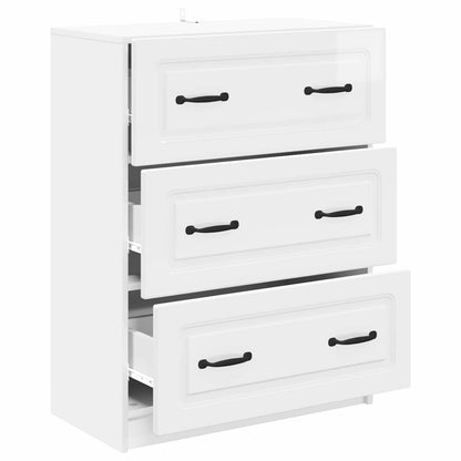vidaXL Drawer Cabinet 66 x 34.5 x 87 cm Engineered Wood