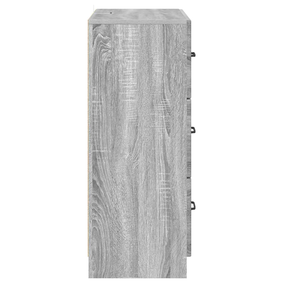 vidaXL Drawer Cabinet 66 x 34.5 x 87 cm Engineered Wood Grey Sonoma