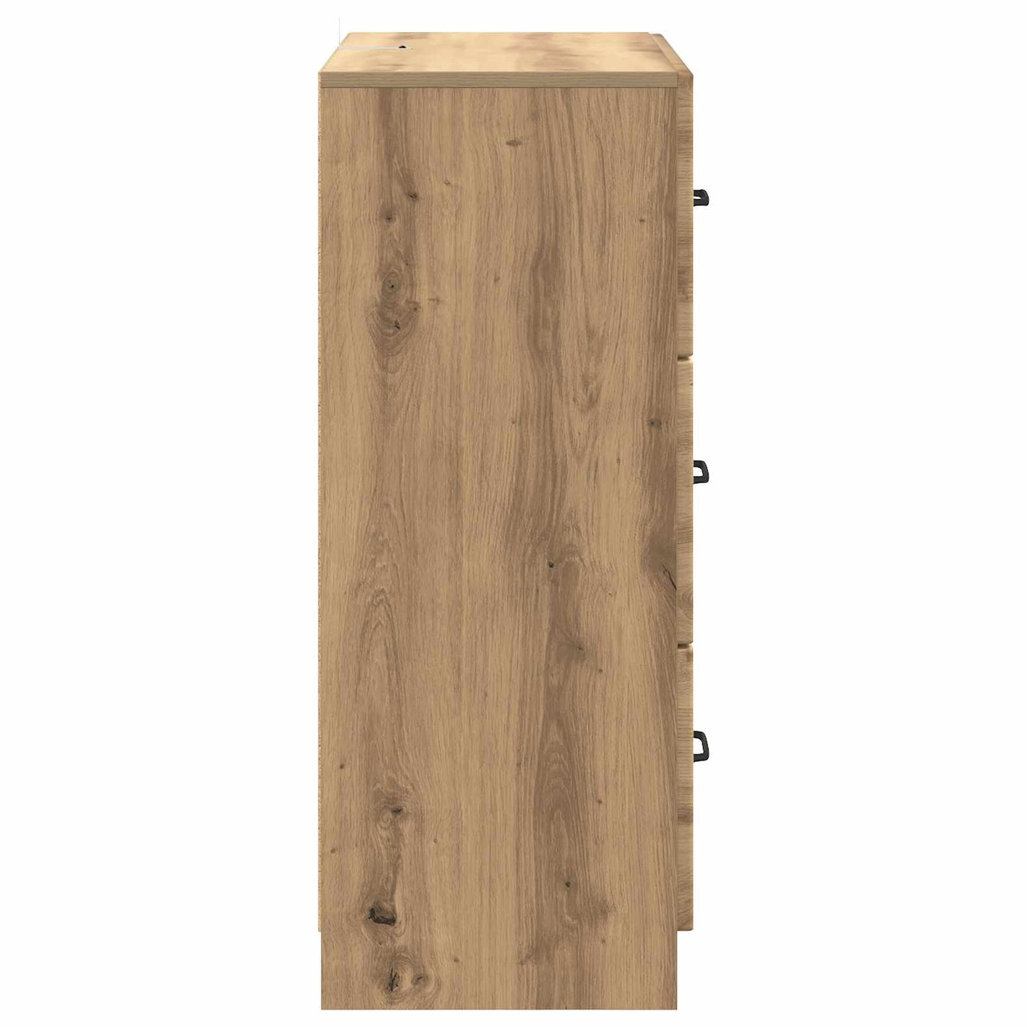 vidaXL Drawer Cabinet 66 x 34.5 x 87 cm Engineered Wood Artisan Oak