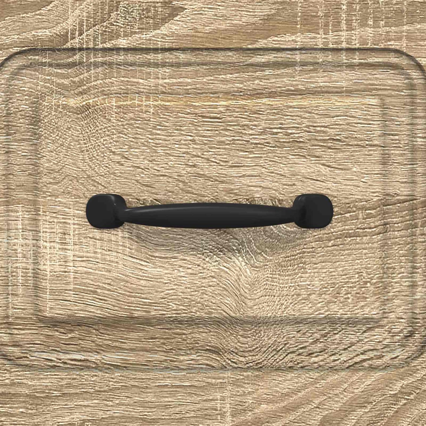 vidaXL Drawer Cabinet Sonoma Oak 33 x 34.5 x 87 cm Engineered Wood