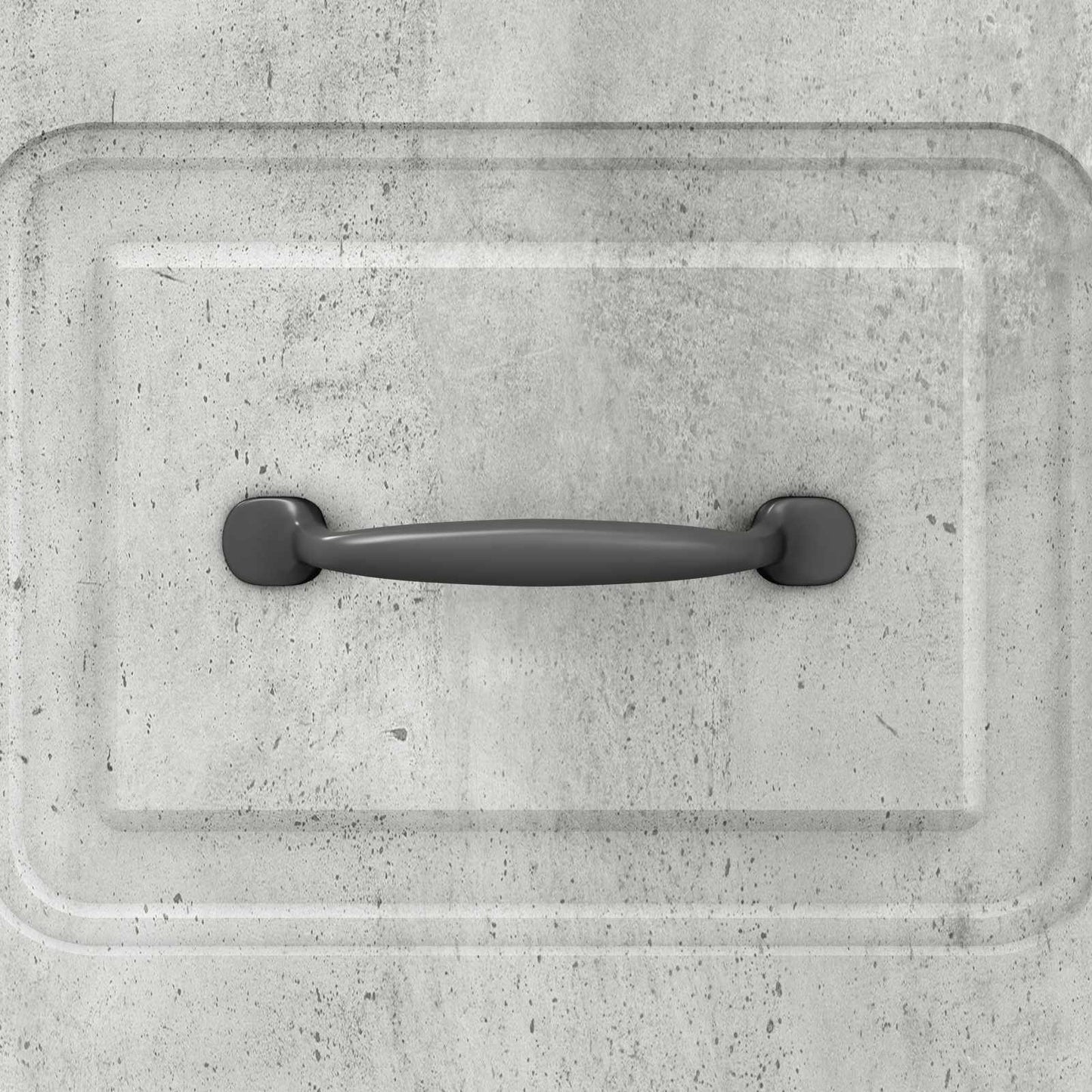 vidaXL Drawer Cabinet Concrete Grey 33 x 34.5 x 87 cm Engineered Wood