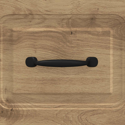 vidaXL Drawer Cabinet 33 x 34.5 x 87 cm Engineered Wood Artisan Oak