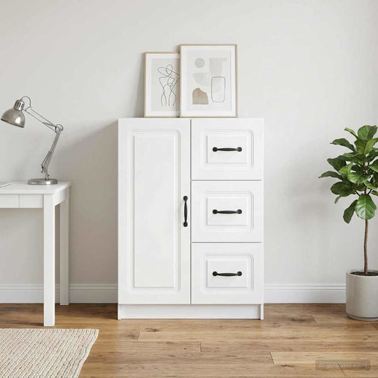 vidaXL Sideboard White 66 x 34.5 x 87 cm Engineered Wood