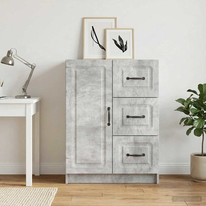 vidaXL Sideboard Concrete Grey 66 x 34.5 x 87 cm Engineered Wood
