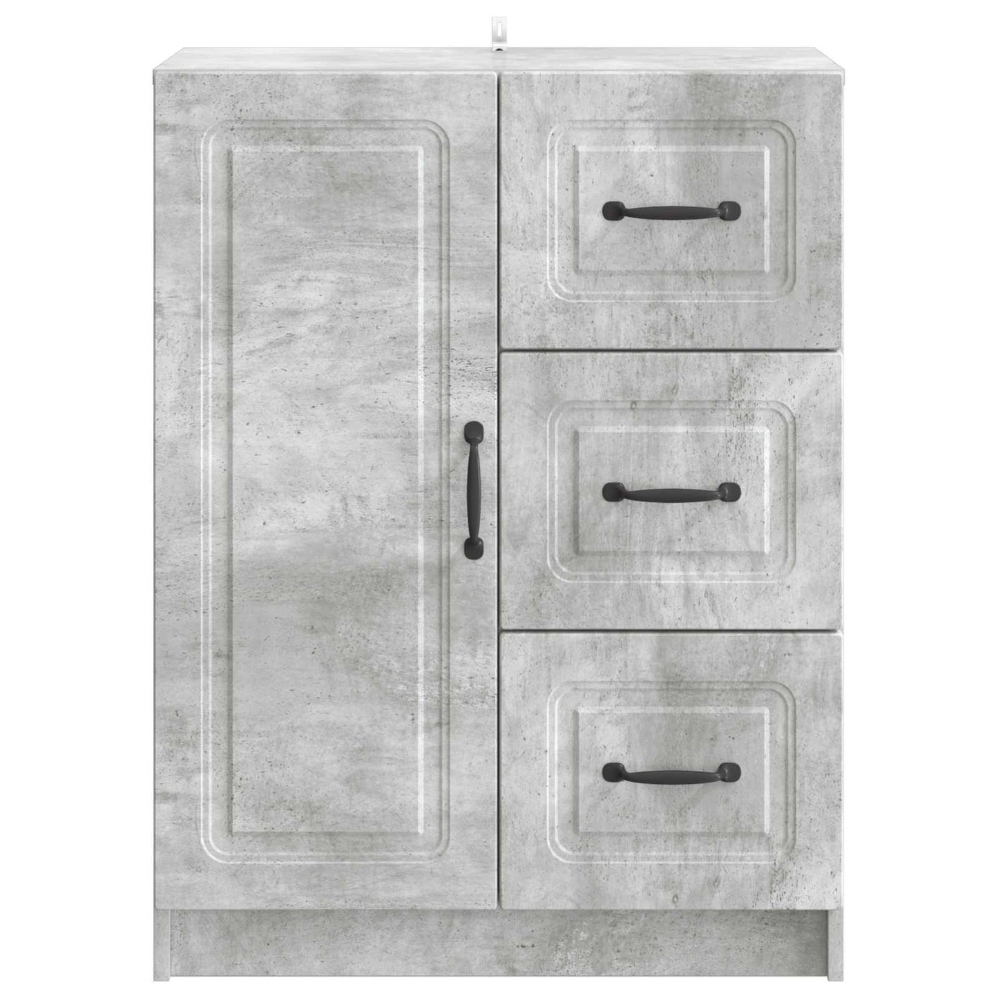 vidaXL Sideboard Concrete Grey 66 x 34.5 x 87 cm Engineered Wood
