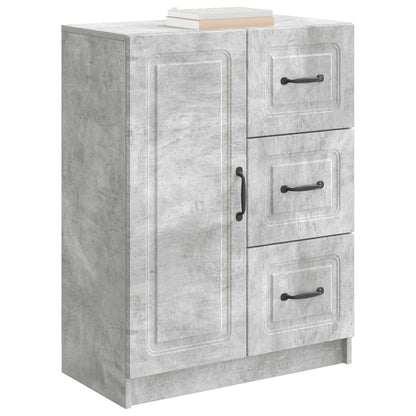vidaXL Sideboard Concrete Grey 66 x 34.5 x 87 cm Engineered Wood