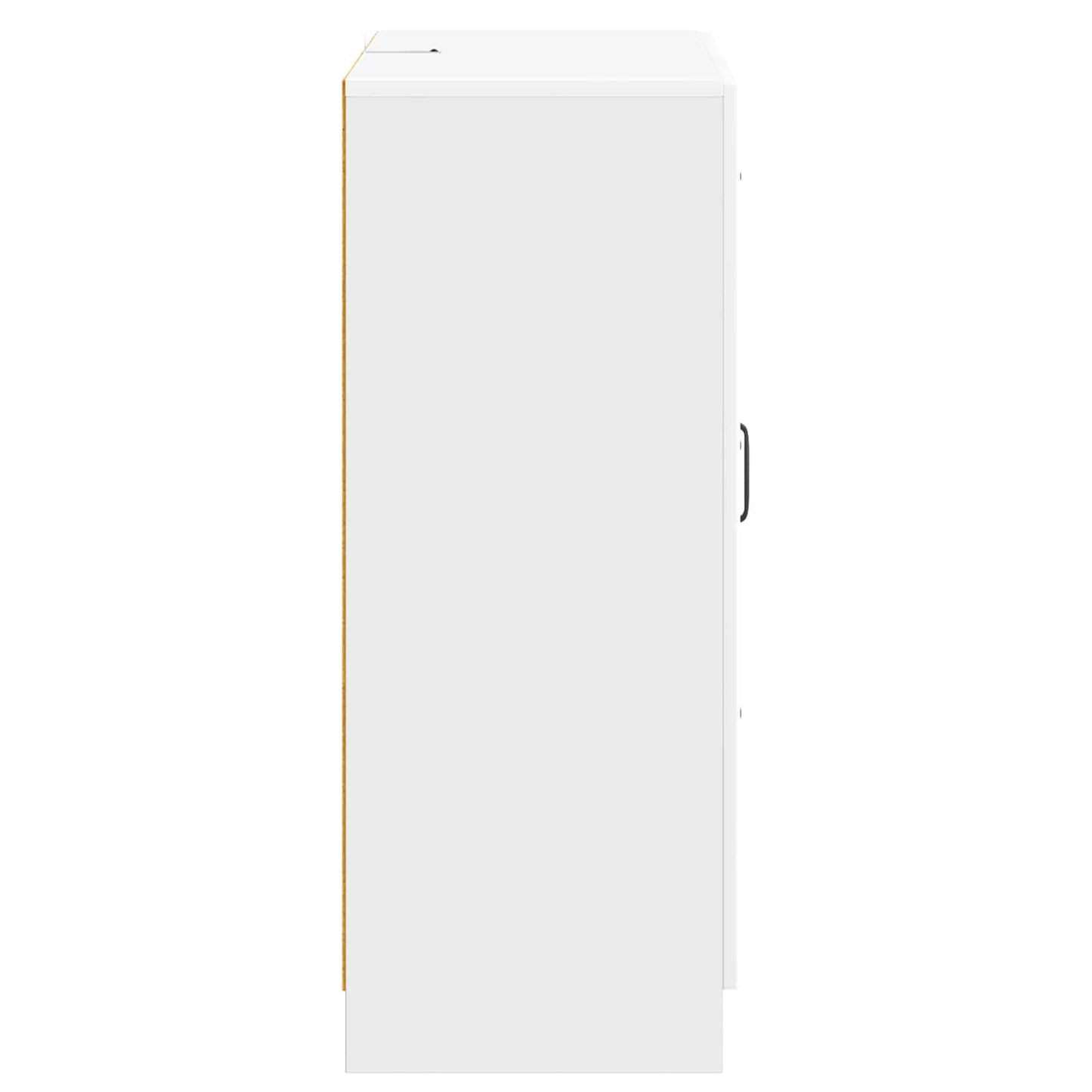 vidaXL Sideboard High Gloss White 66 x 34.5 x 87 cm Engineered Wood