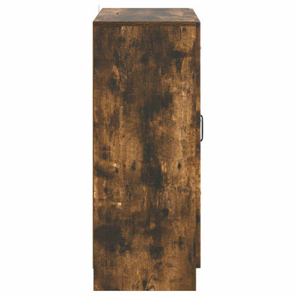 vidaXL Sideboard Smoked Oak 66 x 34.5 x 87 cm Engineered Wood