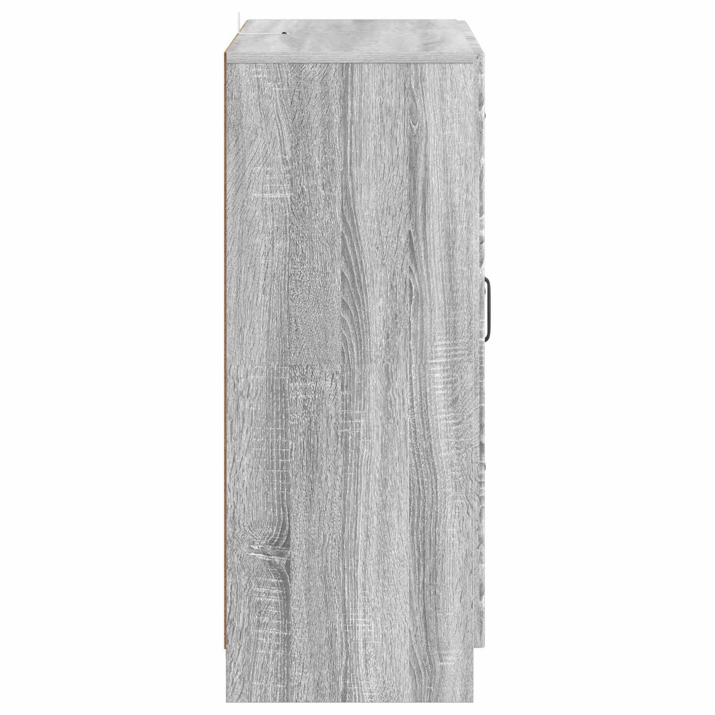 vidaXL Sideboard Grey Sonoma 66 x 34.5 x 87 cm Engineered Wood